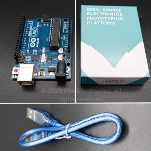 Arduino Uno R3 Development Board – ATmega328P with USB Cable - Image 2