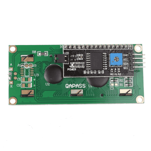 16X2 LCD Display (Green) with I2C Backpack 5V - Image 4