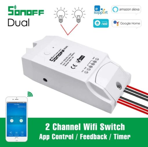 2-Channel SonOff WIFI Switch