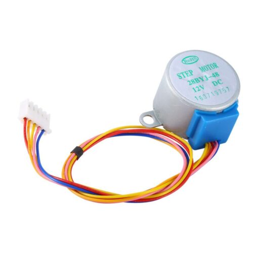 5V 4-Phase Stepper Motor with ULN2003 Driver Board - Green - Image 3
