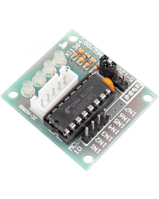 5V 4-Phase Stepper Motor with ULN2003 Driver Board - Green - Image 2