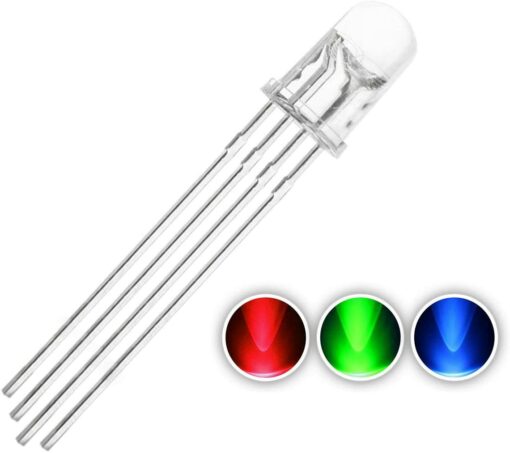 LED RGB 5mm 4 Pins