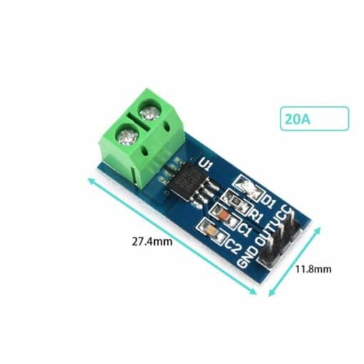 ACS712 20A Range Current Sensor Module - Image 2