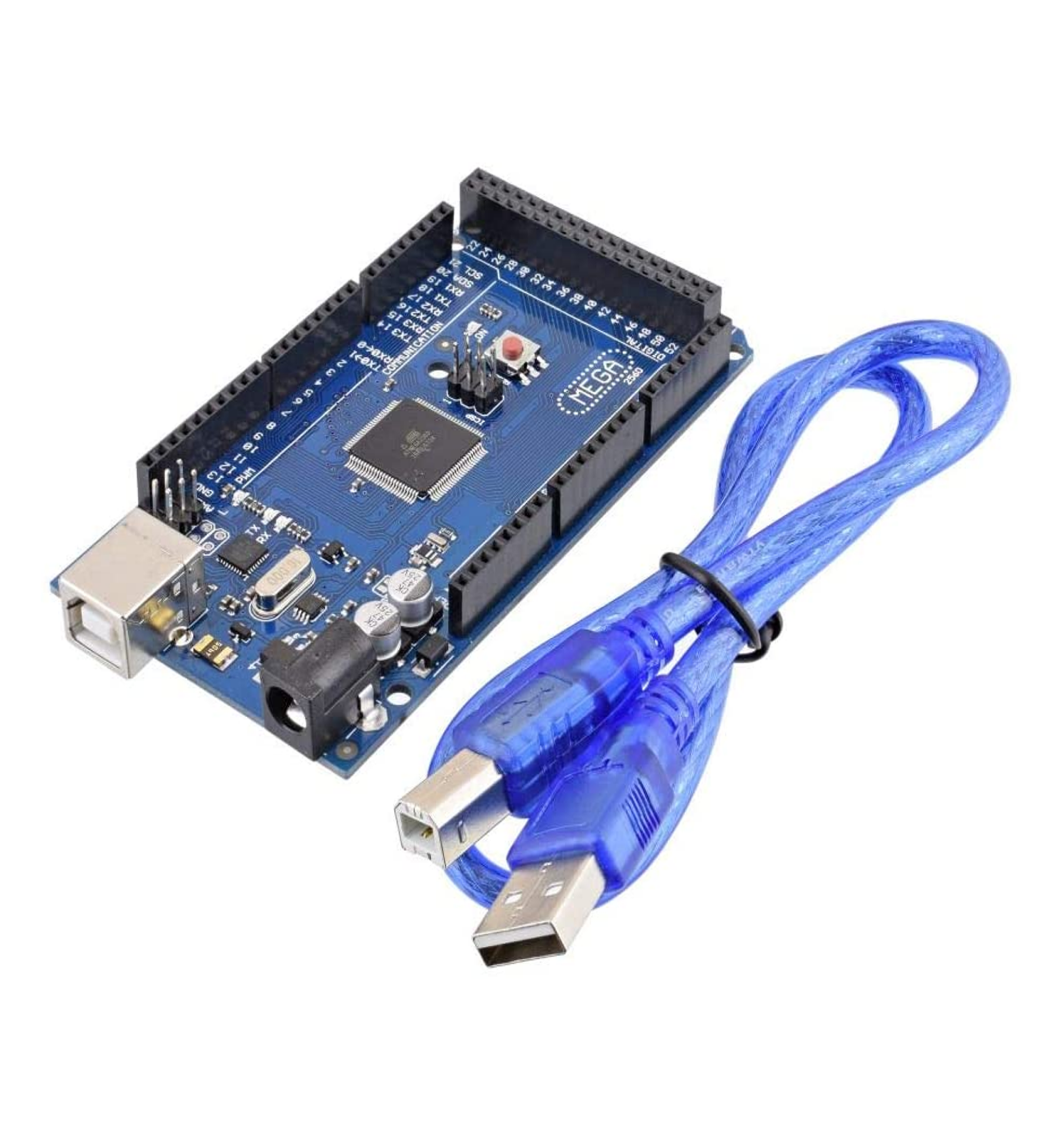 material Negociar pantalla Arduino Mega 2560 R3 with USB Cable - Oku Electronics