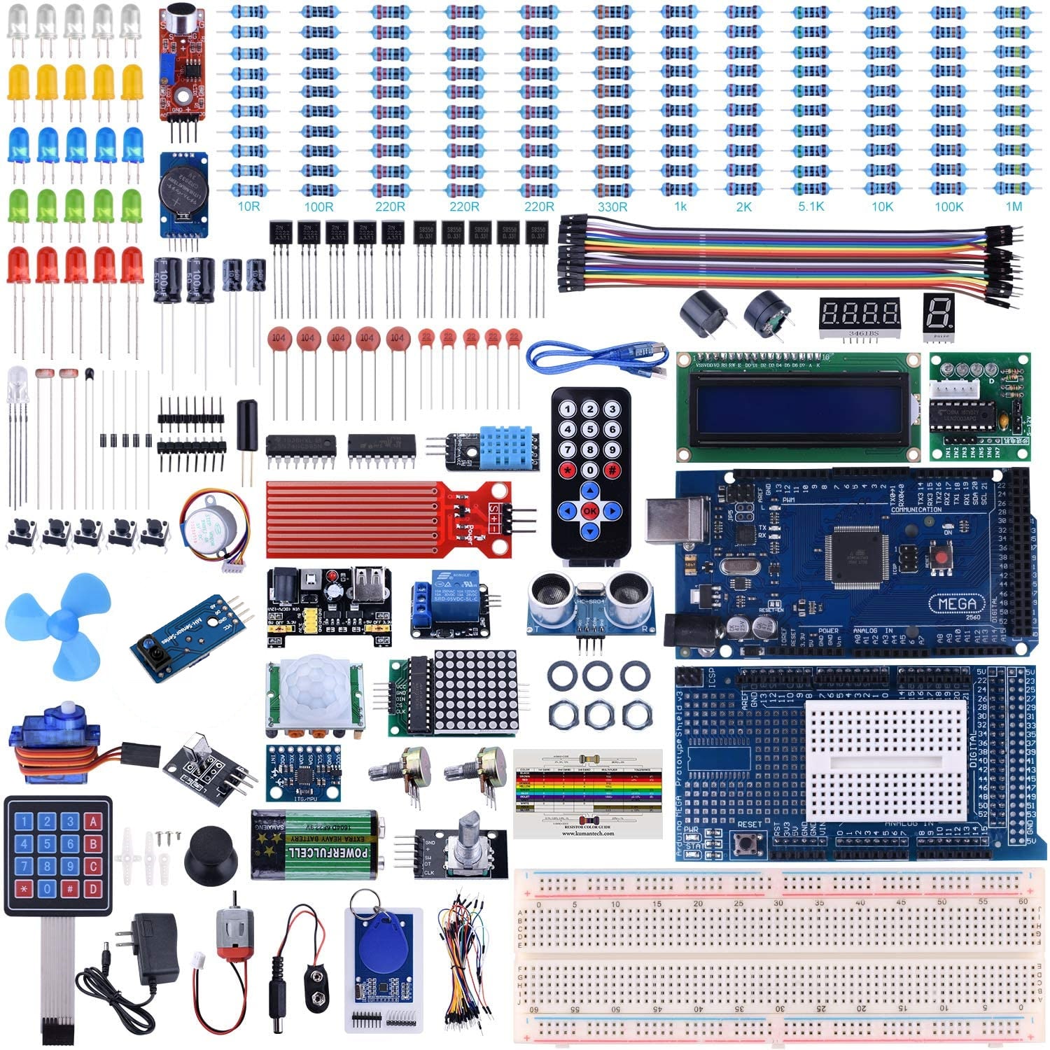 The Most Complete Mega 2560 Starter Kit