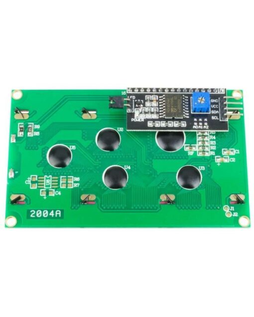 20x4 LCD Blue Screen with I2C Backpack 5V - Image 2