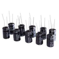 680uF 50v Electrolytic Capacitors (Pack of 10)