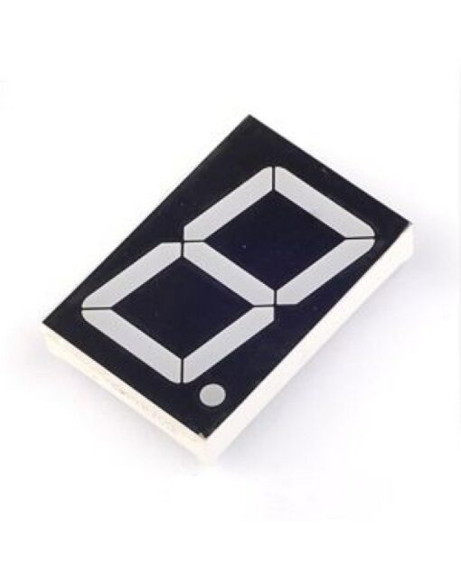 1 digit seven  display