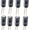 470uF 25v Electrolytic Capacitors (Pack of 10)