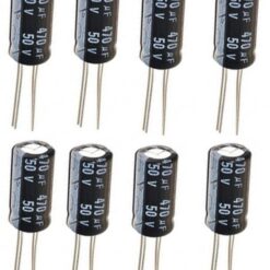 470uF 25v Electrolytic Capacitors (Pack of 10)