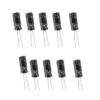 1uF 50v Electrolytic Capacitors (Pack of 10)