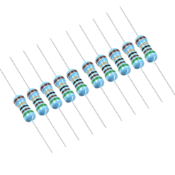 220Ω 1/2W Metal Film Resistors (Pack of 10)