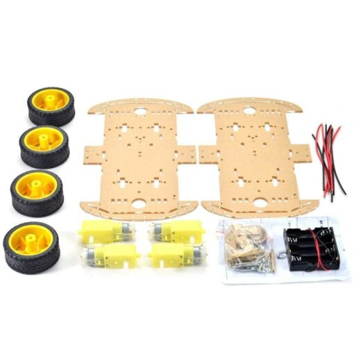 4-Wheel Robot Chassis Kit - Image 2