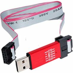 Mini USBISP USBASP Programmer Aluminum for 51 single ATMEL AVR Chip