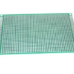 8×12 cm Universal PCB Prototype Board – Double-Sided, 2.54mm Hole Pitch