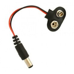 9V Battery Connector with DC Jack