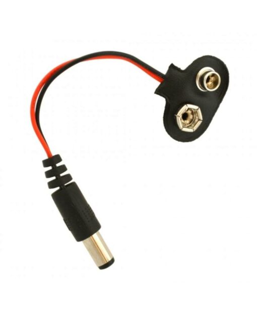 9V Battery Connector with DC Jack