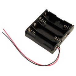 4 x AA Battery Holder Box, Without Cover