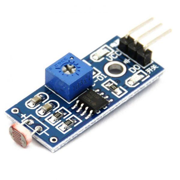 4-Pin LDR Photosensitive Sensor Module (Light-Dependent Control)