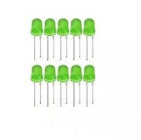 5mm Green LEDs - Pack of 10