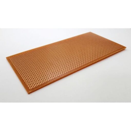 Single Sided Dotted PCB Board 10 x 22cm Brown - Image 2
