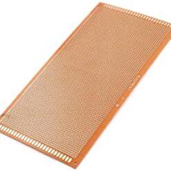 Single Sided Dotted PCB Board 10 x 22cm Brown
