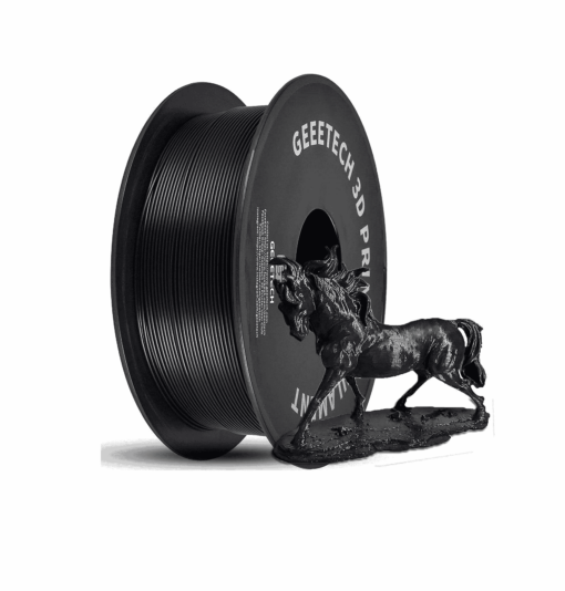 Geeetech PLA 3D Printing Filament - Black, 1.75mm, 1kg Spool