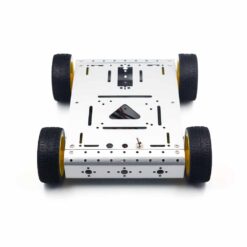 Metal Tank Robot Smart Car Chassis Sliver