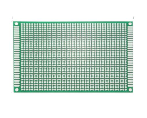 7×9 cm Universal PCB Prototype Board – Double-Sided, 2.54mm Hole Pitch