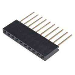 10 Pin Female 11mm tall stackable Header Connector