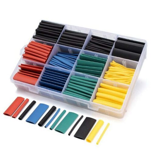 168pcs Colorful Heat Shrink Tubing Insulation