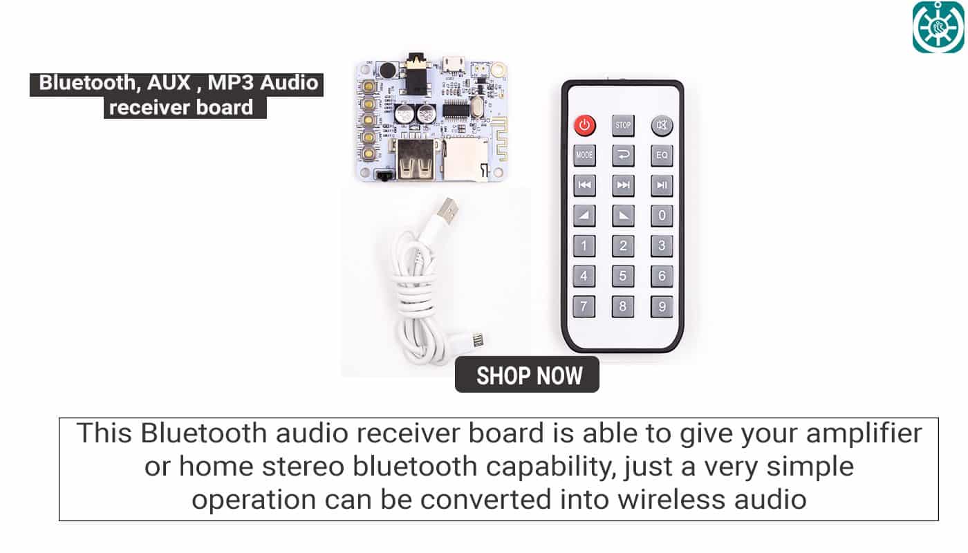 Bluetooth, AUX , MP3 Audio receiver board