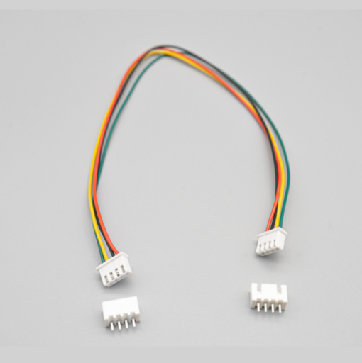 XH2.54mm 4-Pin JST Female to Female Connector with Male Connectors - 25 cm Length - Image 2