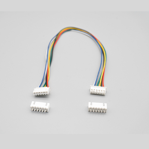 XH2.54mm 6-Pin JST Female to Female Connector with Male Connectors - 25 cm Length - Image 2