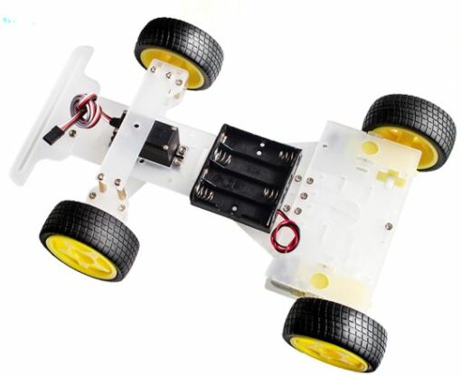 4 WD Single Layer Smart Car Chassis kit