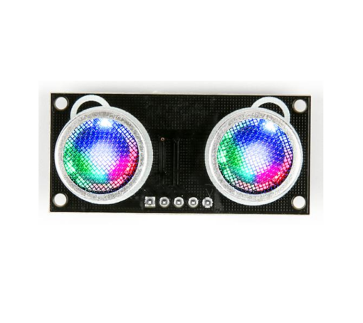 5V Ultrasonic Sensor with RGB Colorful Lights