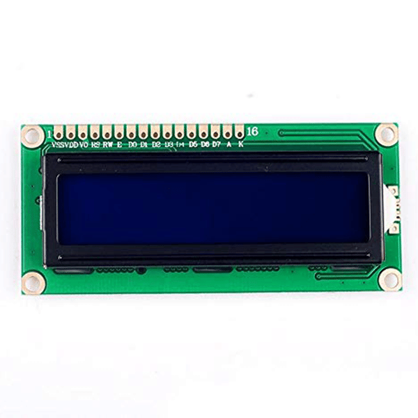 16X2 LCD Display Module(Blue) 5V