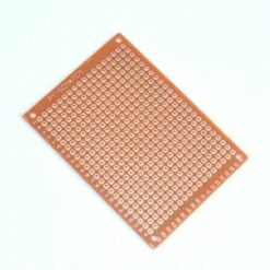 Single Sided Dotted PCB Board 5x7cm Brown