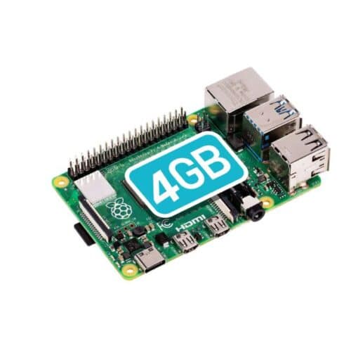 Raspberry Pi 4 Model B with 4 GB RAM Starter Kit - Image 2