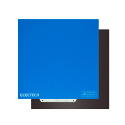 Magnetic Flexible Removable 3D Printing Platform - Rubber Magnetic Plate & Stainless Steel Mylar (260x260mm)