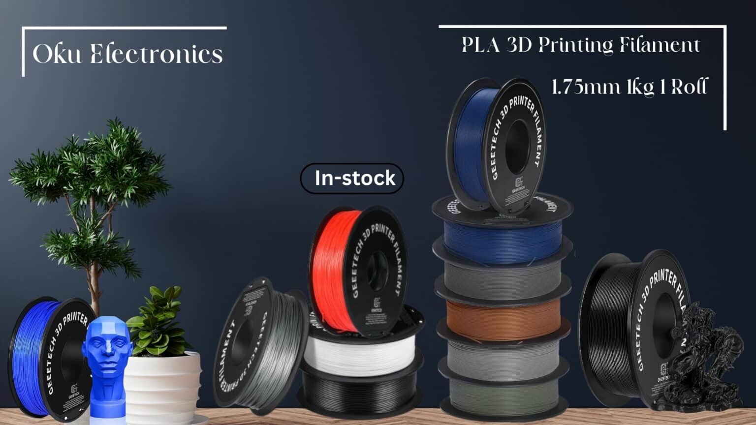 PLA 3D Printing Filament 1.75mm 1kg 1 Roll Back in Stock: Unleash Your ...