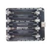 4 x18650 Lithium Battery Charger Shield V8 - Dual Slot, 5V/3A, 3V/1A, Micro USB with Overcharge Protection