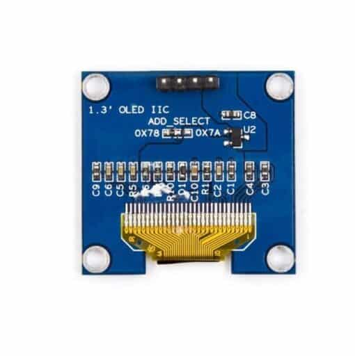 1.3" Inch I2C IIC OLED LCD Module 4pin- White - Image 2