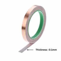 10mm Self-Adhesive Shielding Copper foil Tape 25M/Roll