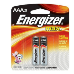 1.5 V AAA Alkaline Energizer Battery 2pcs