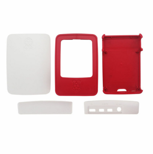 Raspberry 4B White+Yellow ABS Case - Image 2