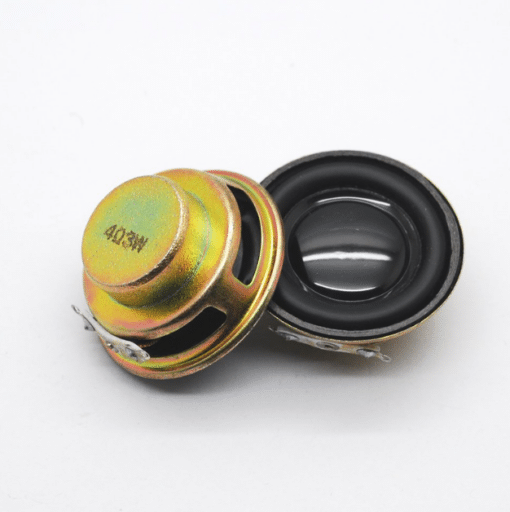 3W 4 Ohm 40mm Dia Aluminum Internal Magnet Speaker