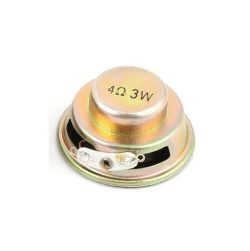 3W 4 Ohm 40mm Dia Aluminum Internal Magnet Speaker - Image 3