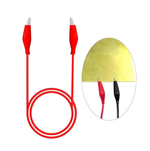 50cm Alligator Clip Test Leads - DIY Set (Pack of 10) - Image 3