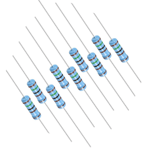 10KΩ 1/2W Metal Film Resistors (Pack of 10)